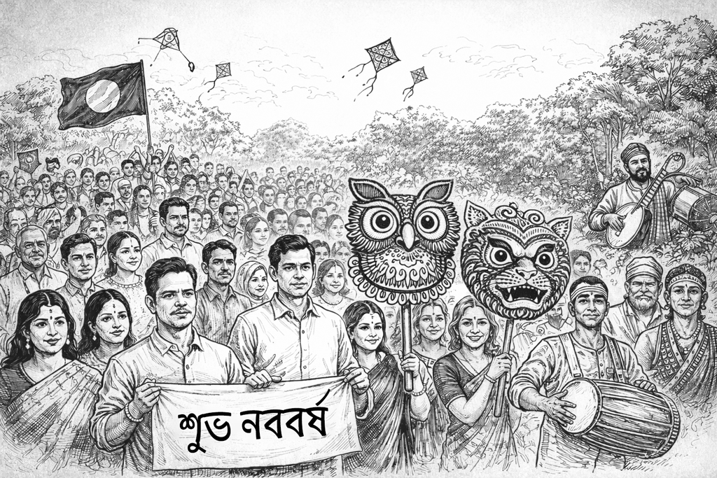 পয়লা বৈশাখ: সংকোচনের বিপরীতে অসংকোচের শক্তি