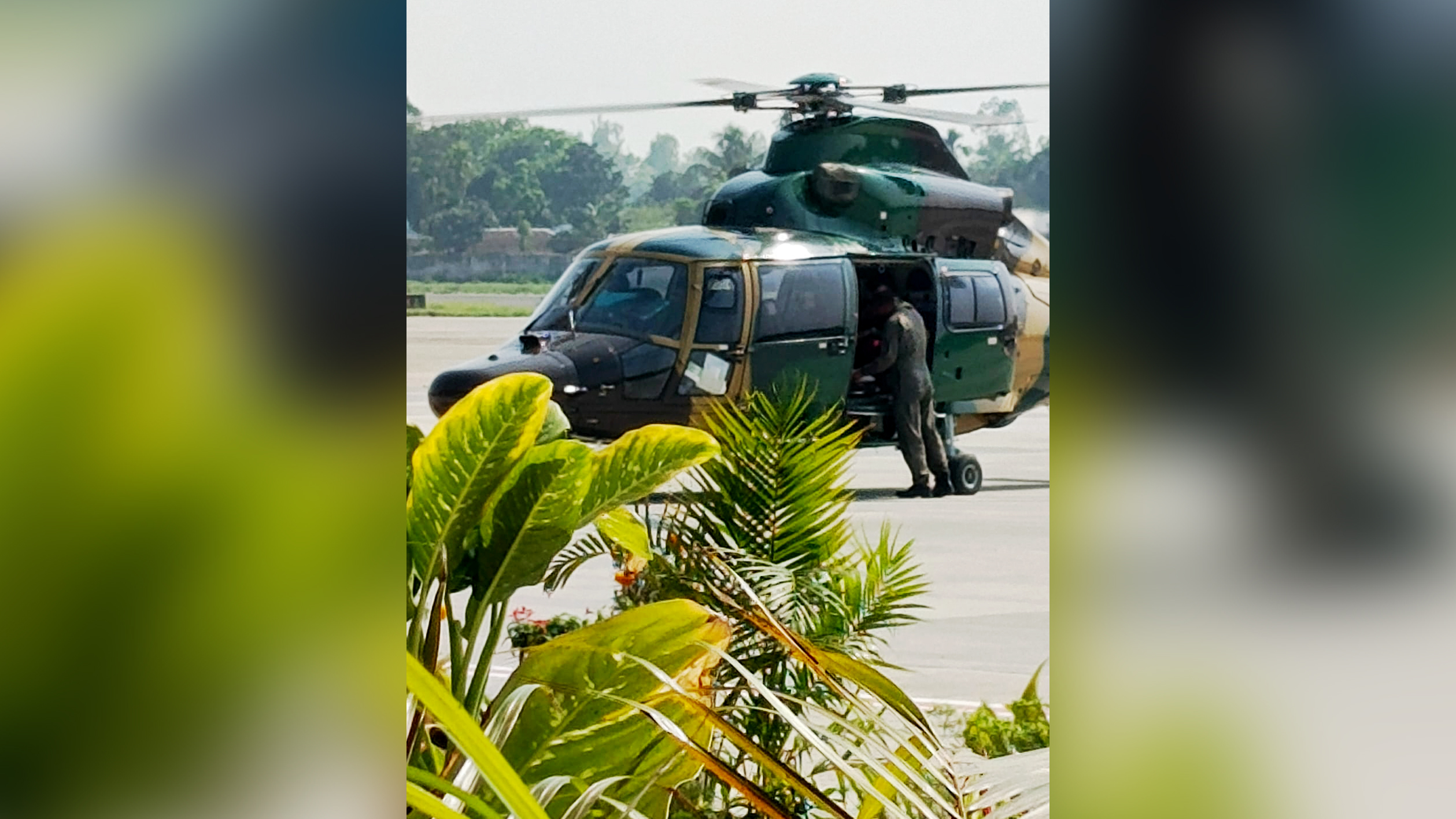 অসুস্থ ত্রাণমন্ত্রীকে নিয়ে ঢাকায় রওনা দিয়েছে এয়ার অ্যাম্বুলেন্স