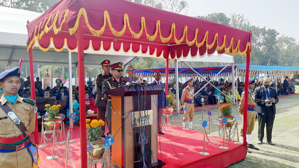 মাতৃভাষার জন্য প্রাণ দেওয়া অনন্য উদাহরণ: সেনাপ্রধান