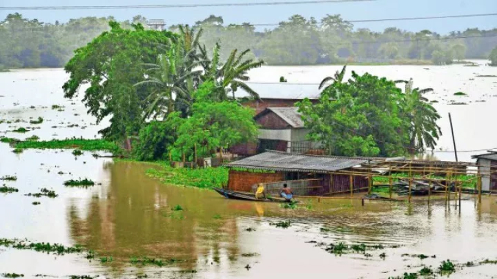 আসামে বন্যায় ৩৮ জনের প্রাণহানি, পানিবন্দী সাড়ে ১১ লাখ