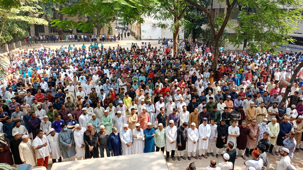 জবি উপাচার্যের মৃত্যুতে তিন দিনের শোক, ক্লাস-পরীক্ষা বন্ধ