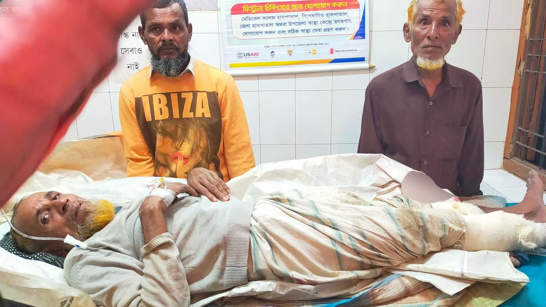 ভাতিজার পা কেটে নেওয়ার মামলার আসামিরা এবার গুঁড়িয়ে দিলেন চাচার দুই পা