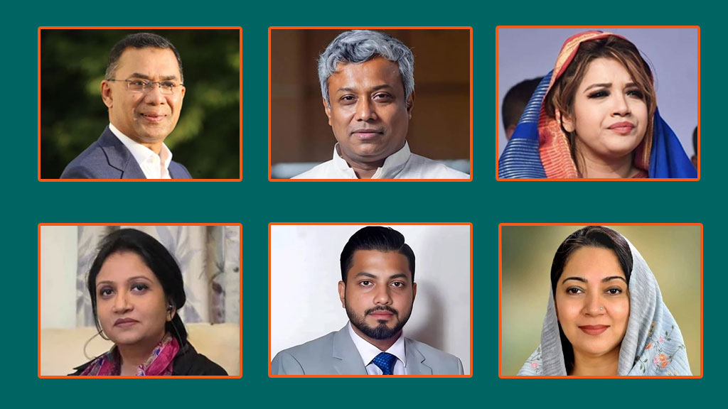 ত্রয়োদশ জাতীয় সংসদ নির্বাচন: সংসদে দ্বিতীয় প্রজন্মের ২০ জন