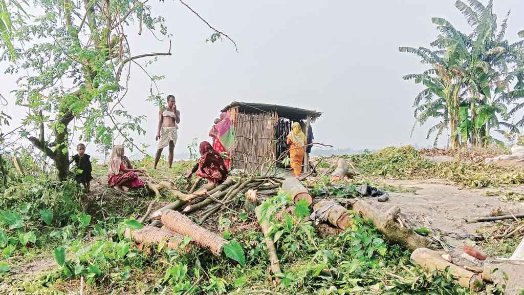 তিস্তায় ভাঙন: গৃহহীন মানুষ, নির্ঘুম রাত