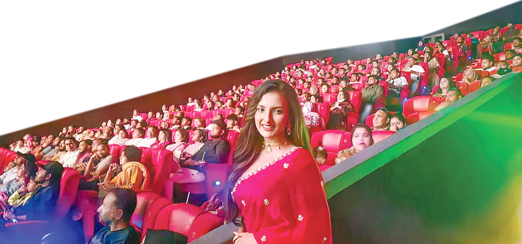 সিনেমার প্রচারে ঢাকায় এলেন শাকিবের নায়িকা জ্যোতির্ময়ী