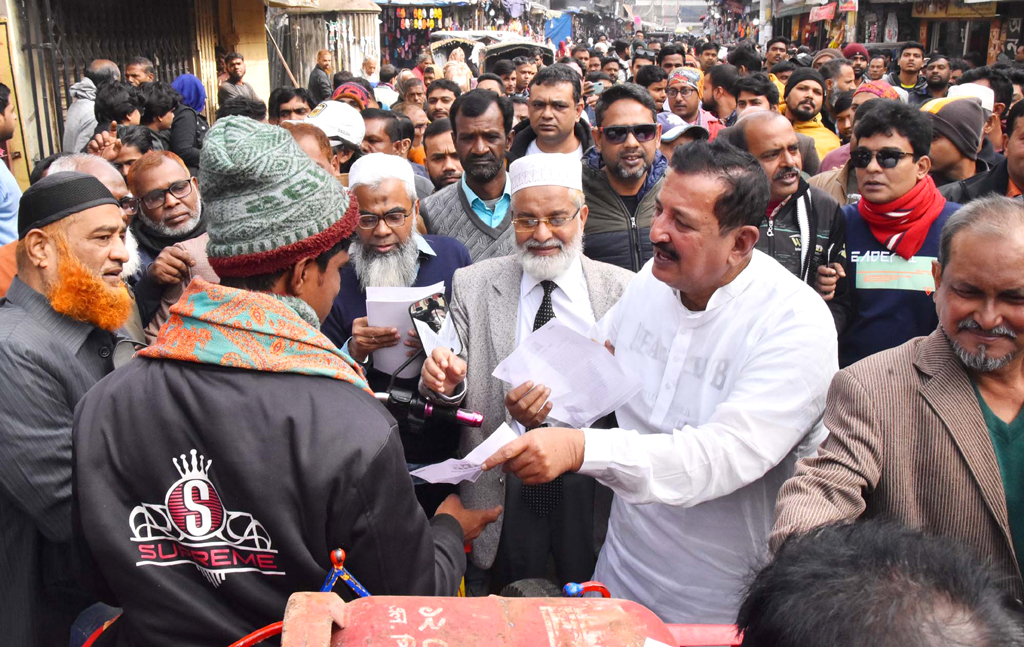 রাজশাহীতে বিএনপির লিফলেট, ‘প্রিয় ভোটার, আপনাকে ধন্যবাদ’ 