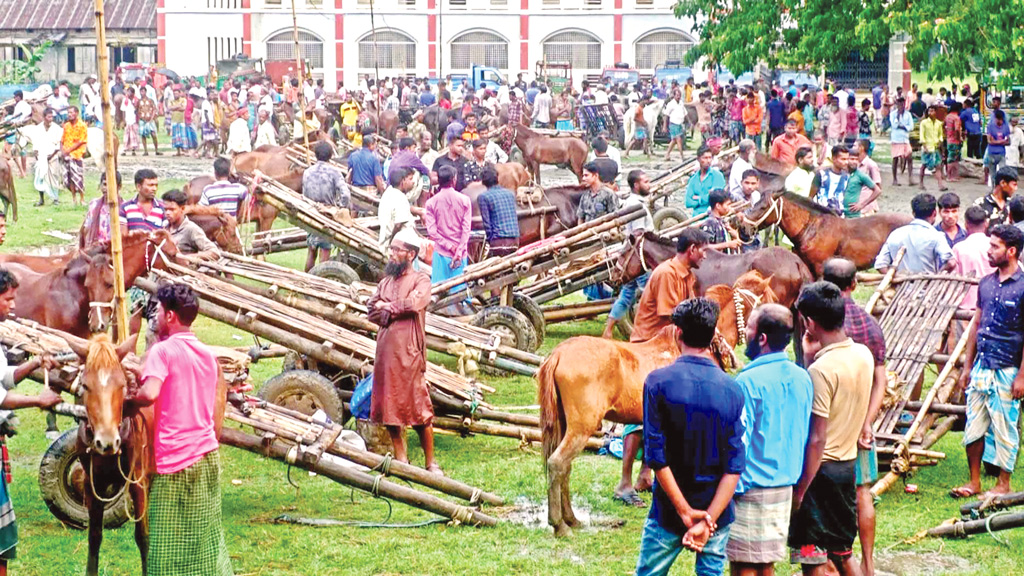 তুলসীপুরের ঘোড়ার হাট