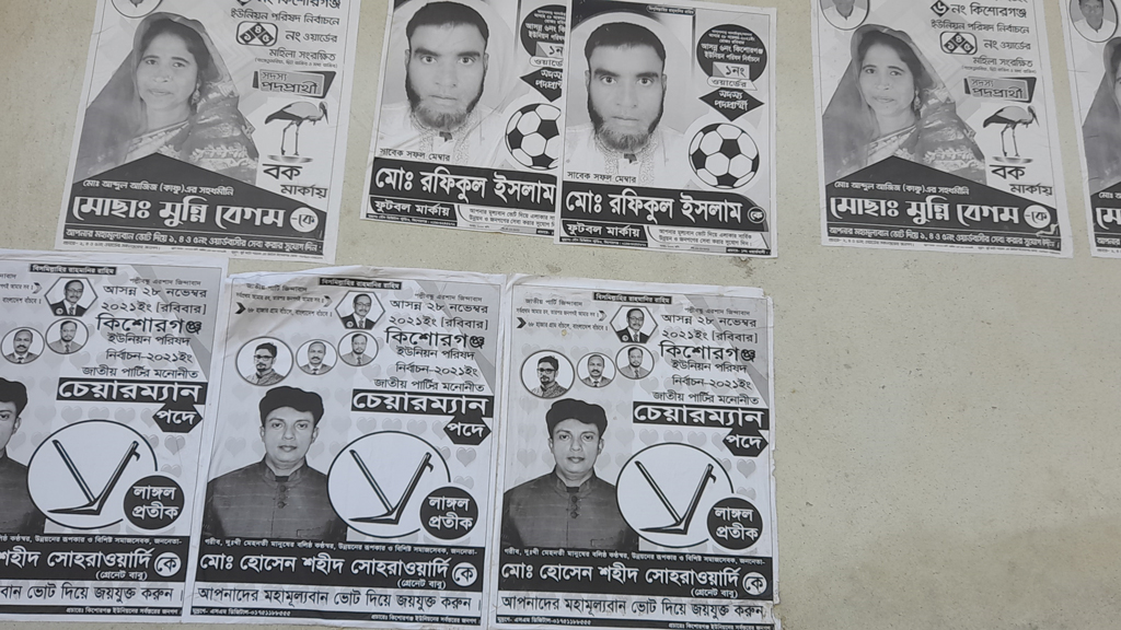 আচরণবিধি ভঙ্গ করে প্রচার