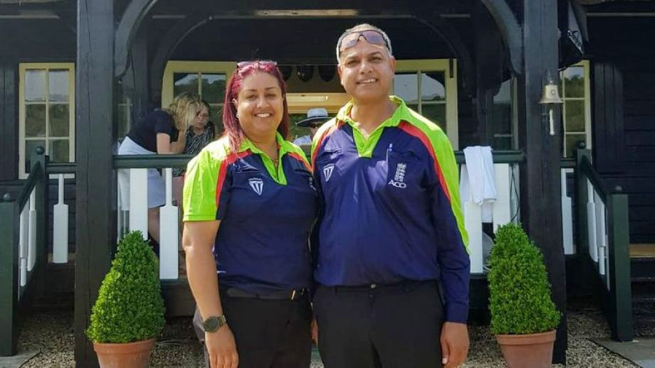 স্বামী-স্ত্রী দুজনকে একসঙ্গে আম্পায়ারিং করতে এবারই প্রথম দেখল বিশ্ব ক্রিকেট 