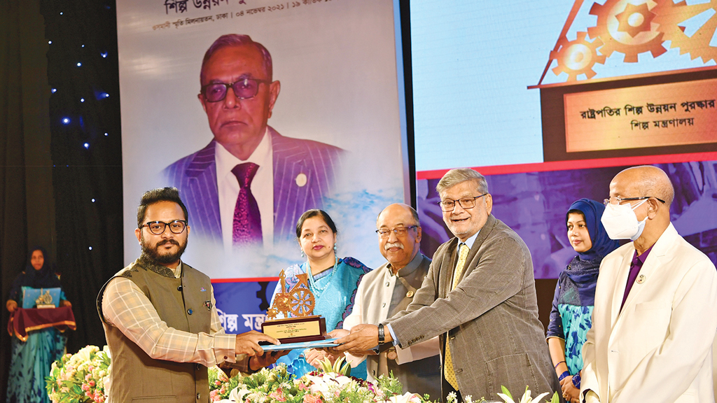 ‘রাষ্ট্রপতির শিল্প উন্নয়ন পুরস্কার’ পেল ওয়ালটন