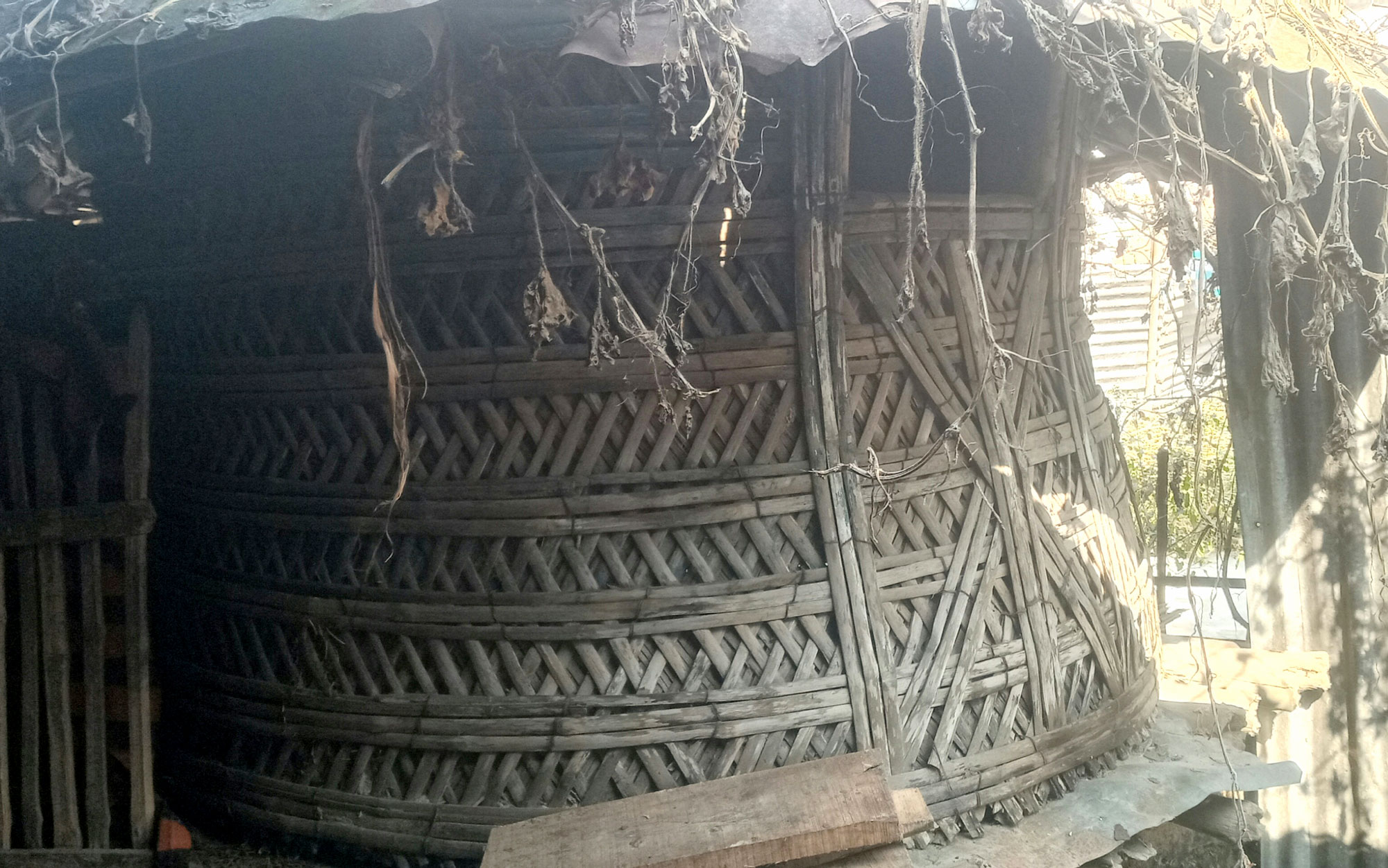 বিলুপ্তির পথে গ্রামবাংলার ঐতিহ্য ধানের গোলা