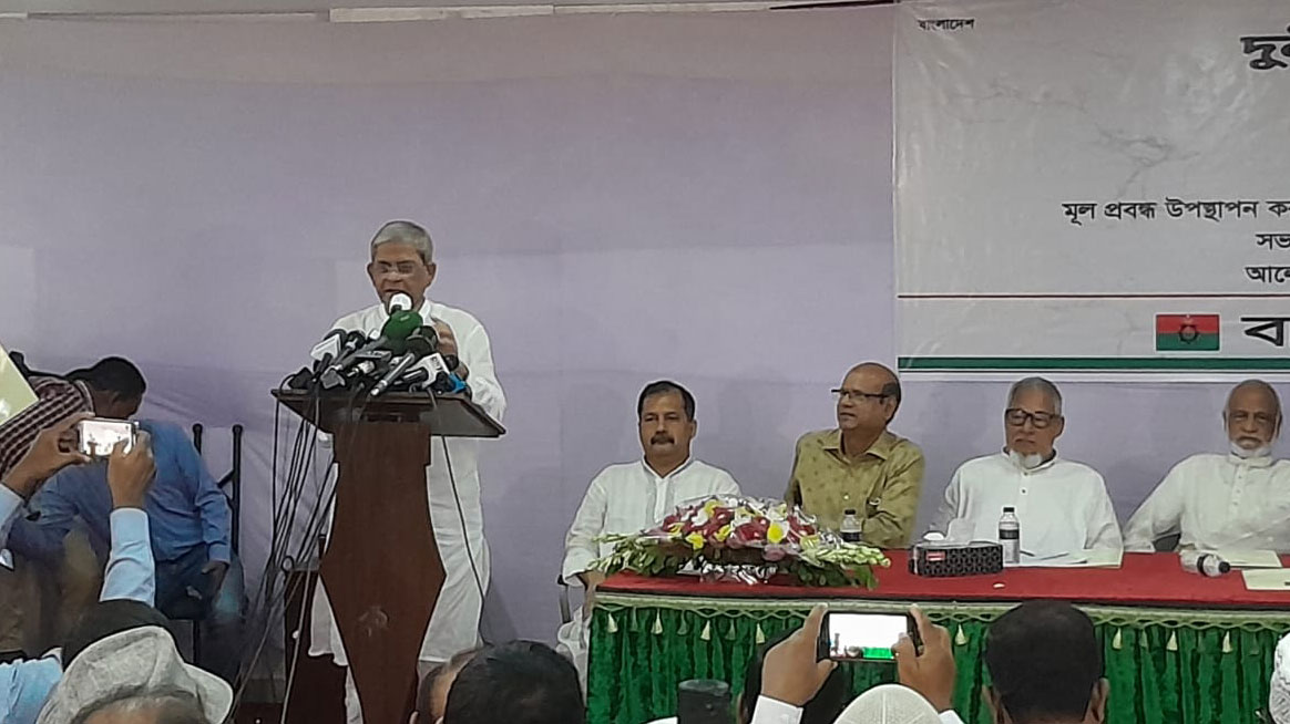 এই সরকার বর্গিদের সরকার: ফখরুল 