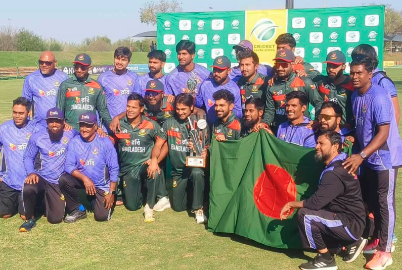 দক্ষিণ আফ্রিকায় বাংলাদেশ ‘এ’ দলের ওয়ানডে সিরিজ জয়