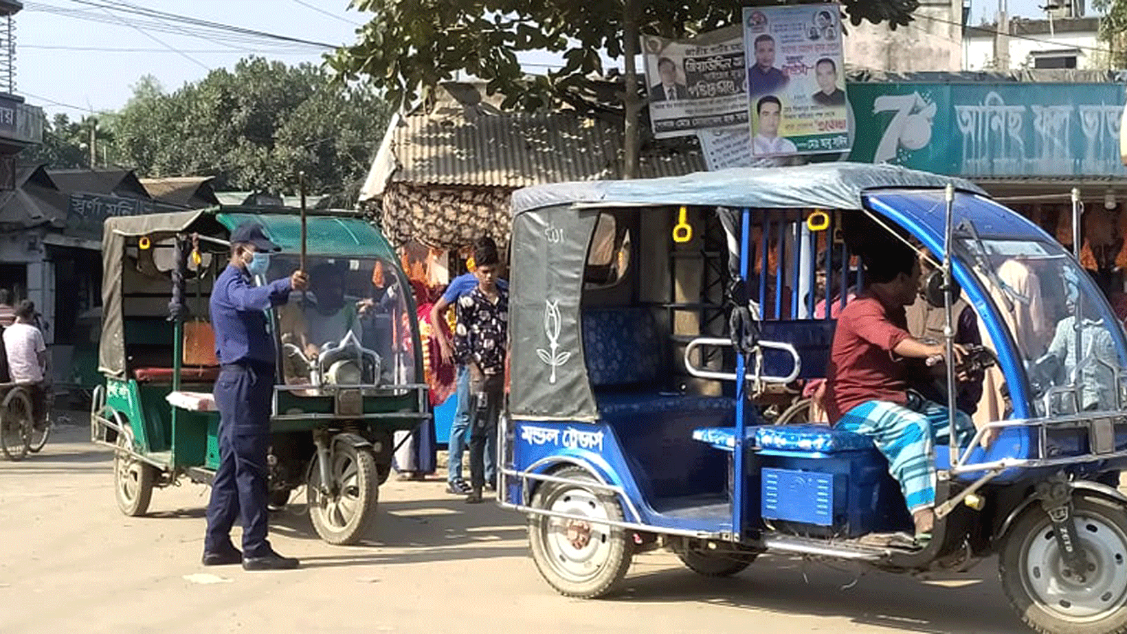 এক সপ্তাহেই যানজট  হাওয়া, স্বস্তি মানুষের