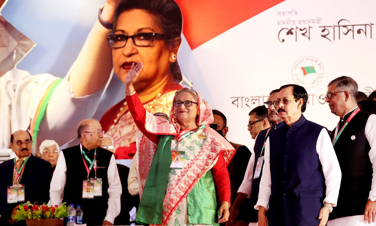 ছবিতে দেখুন আওয়ামী লীগের ২২তম সম্মেলন 