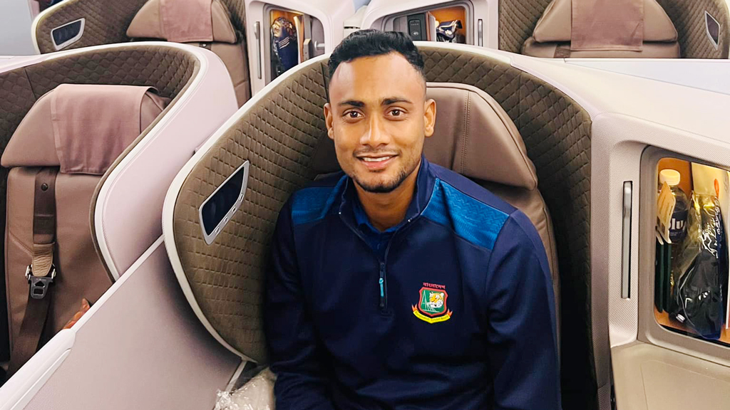 ৩০ ঘণ্টা ভ্রমণ ঝক্কির পরই শান্তদের ম্যাচ