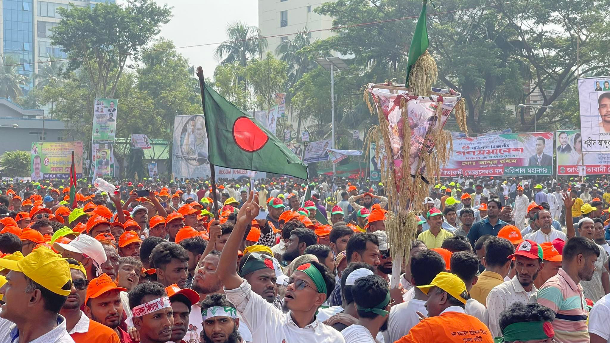 বিএনপির সমাবেশের চাপে বরিশালে ইন্টারনেট বিপর্যয়