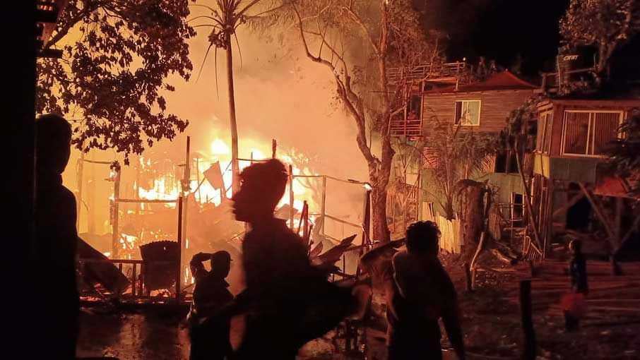 সাজেকে আগুন, ৫ রিসোর্ট ও ২ রেস্টুরেন্ট পুড়ে ছাই