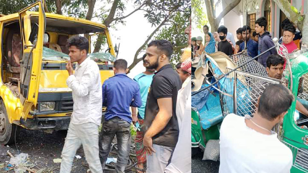 সড়ক দুর্ঘটনায় মা ও নানিকে হারাল দুই বছরের শিশু