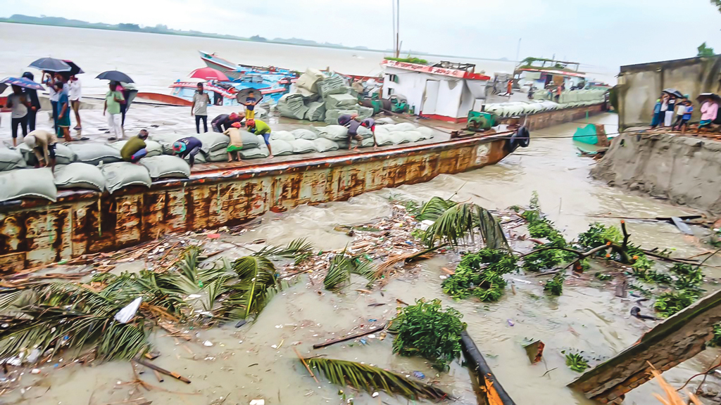 এমপির চিঠিতে করা ৫০০ মিটারে বারবার ভাঙন