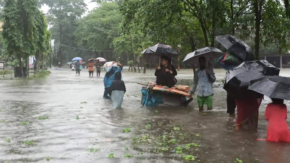 সিলেট বিভাগের স্থলভাগের ৮০% পানির নিচে