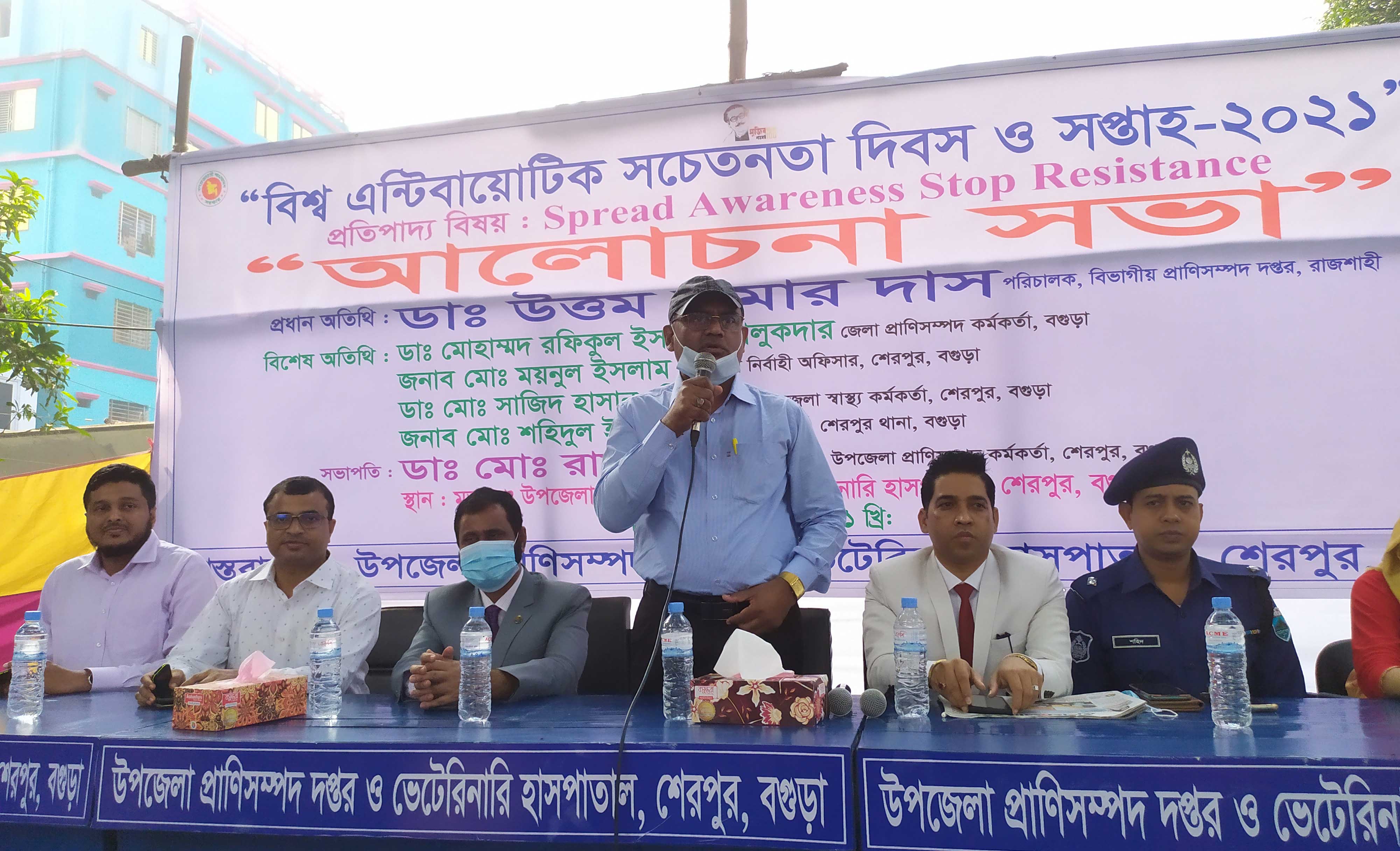 পরামর্শে অ্যান্টিবায়োটিক  প্রয়োগের আহ্বান
