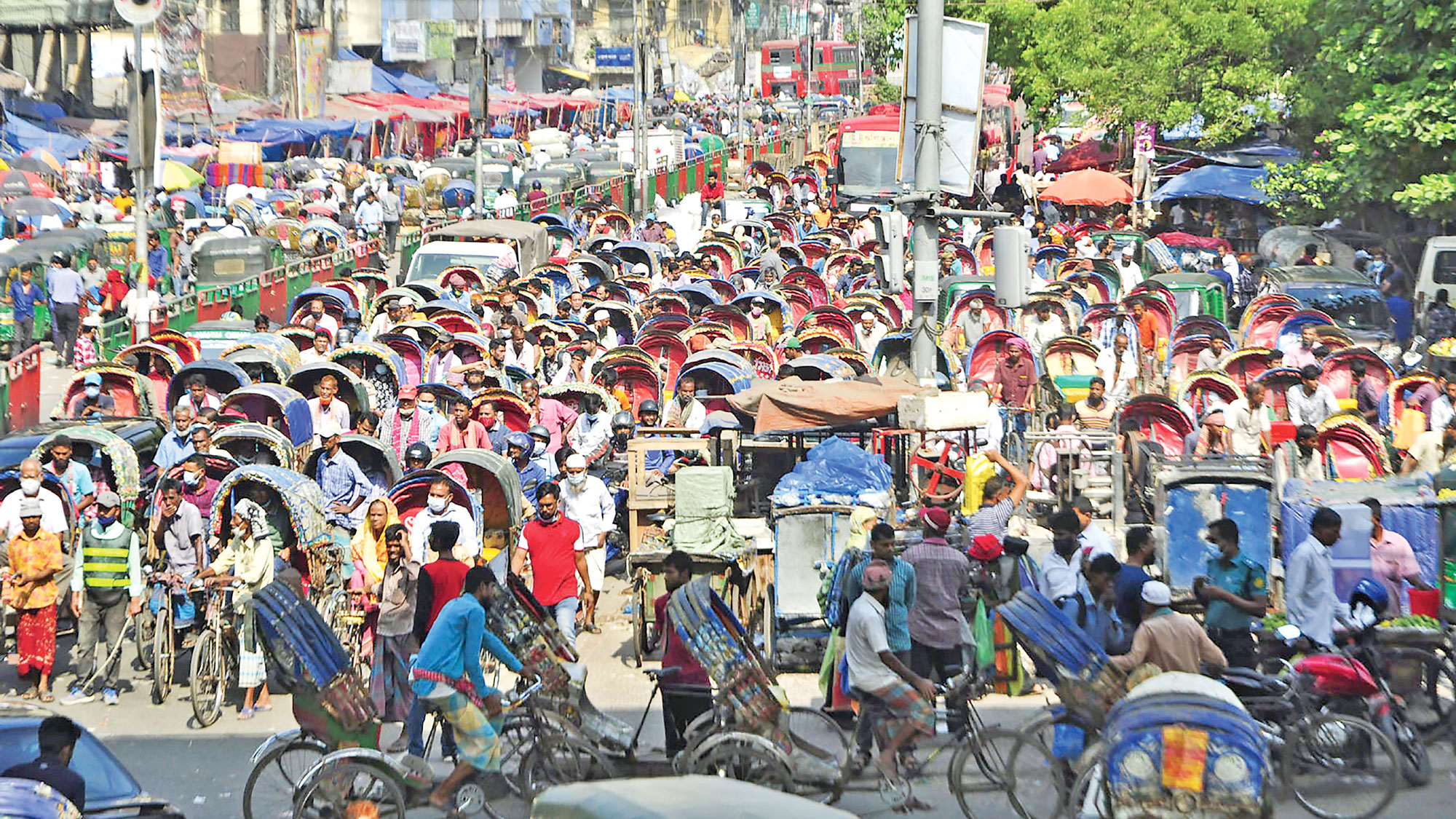 রিকশাই ছিল শেষ ভরসা