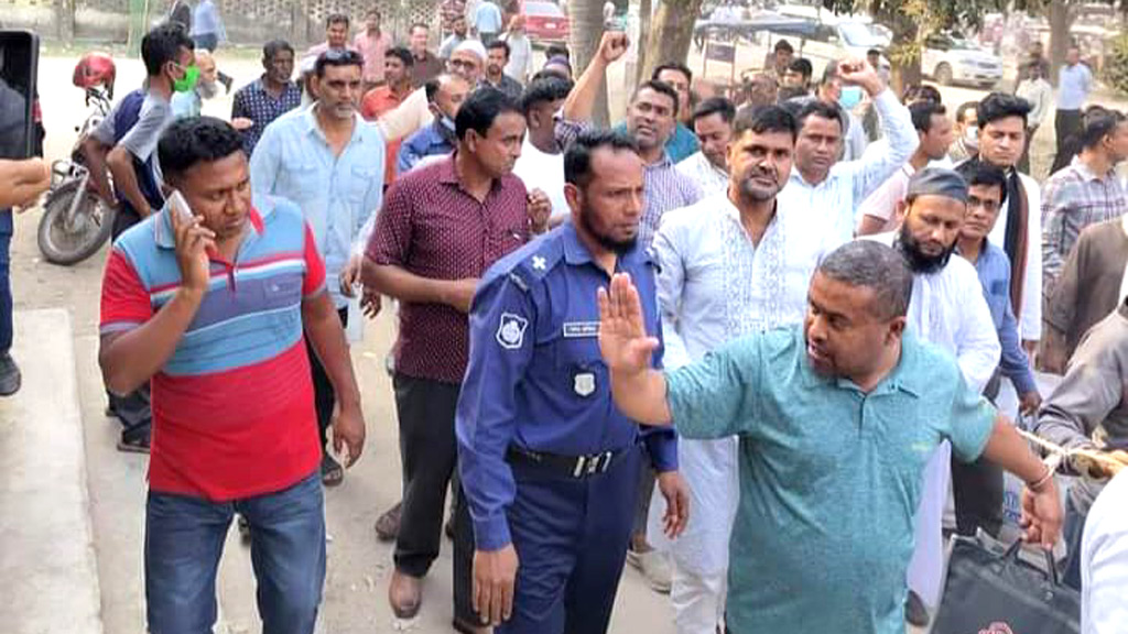 ফুলবাড়ী উপজেলা বিএনপির সভাপতি-সম্পাদকসহ ১৩ নেতা কারাগারে