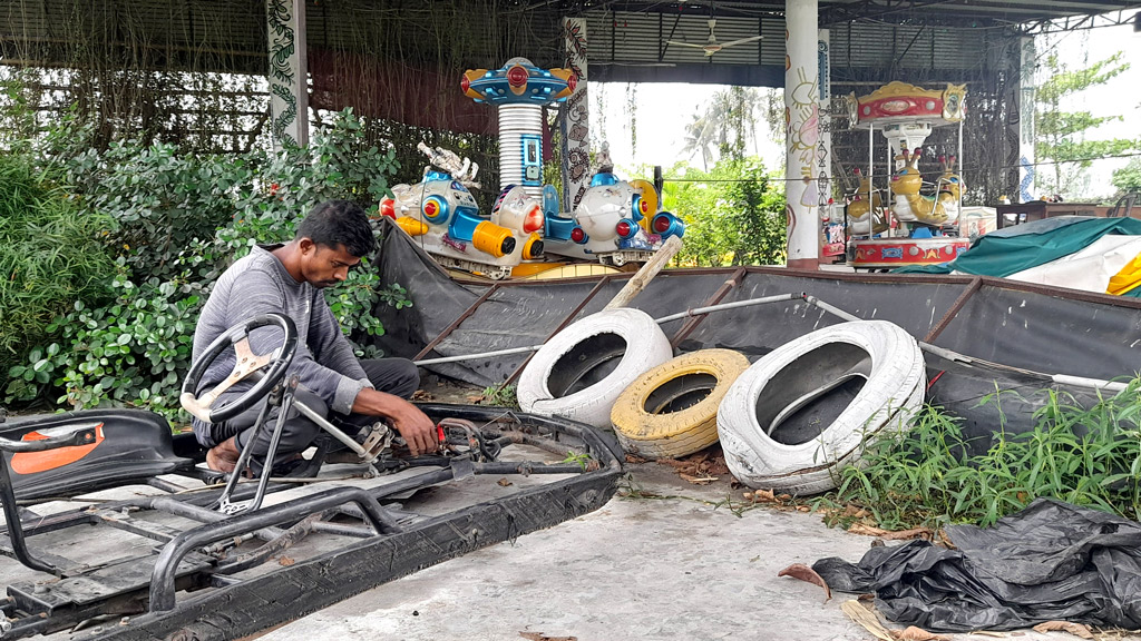 নতুন সাজে নীলফামারীর বিনোদনকেন্দ্রগুলো