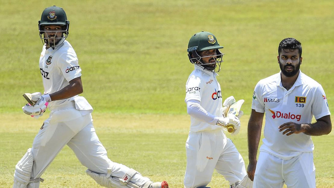 পাল্লেকেলেতে দ্বিতীয় দিনটাও বাংলাদেশের