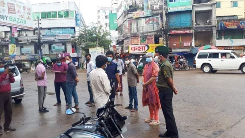 ময়মনসিংহে এক দিনে ১৫৭ মামলায় লক্ষাধিক টাকা জরিমানা