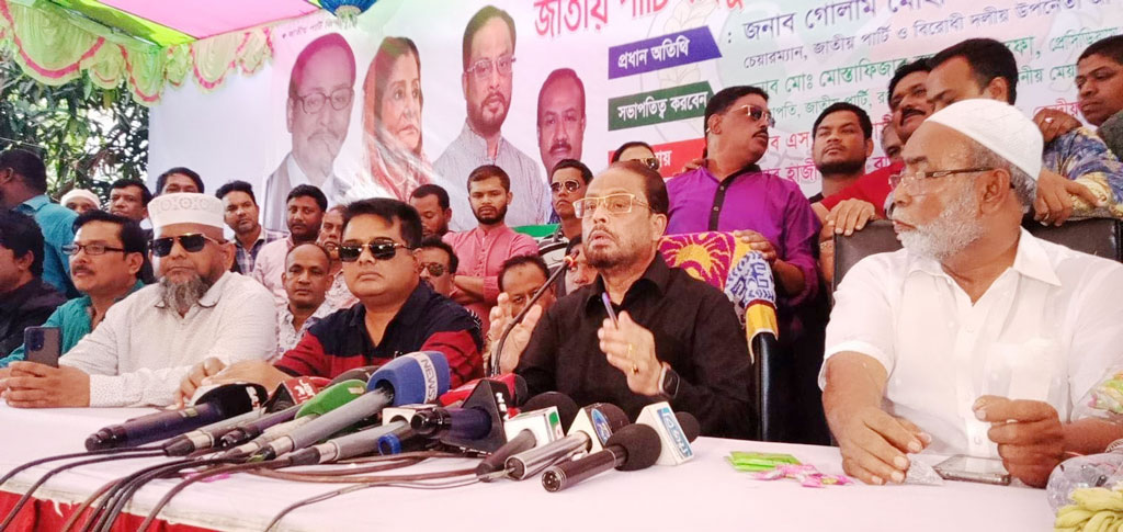 প্রশাসনও সরকারি দলের পক্ষে কাজ করছে: জি এম কাদের