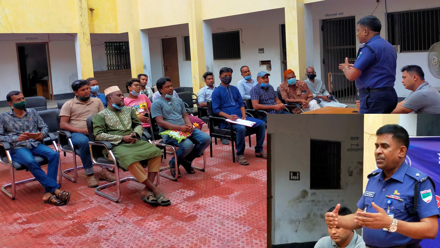 দুষ্টকে লালন করার বাহিনী পুলিশ নয়: ওসি কামরুজ্জামান