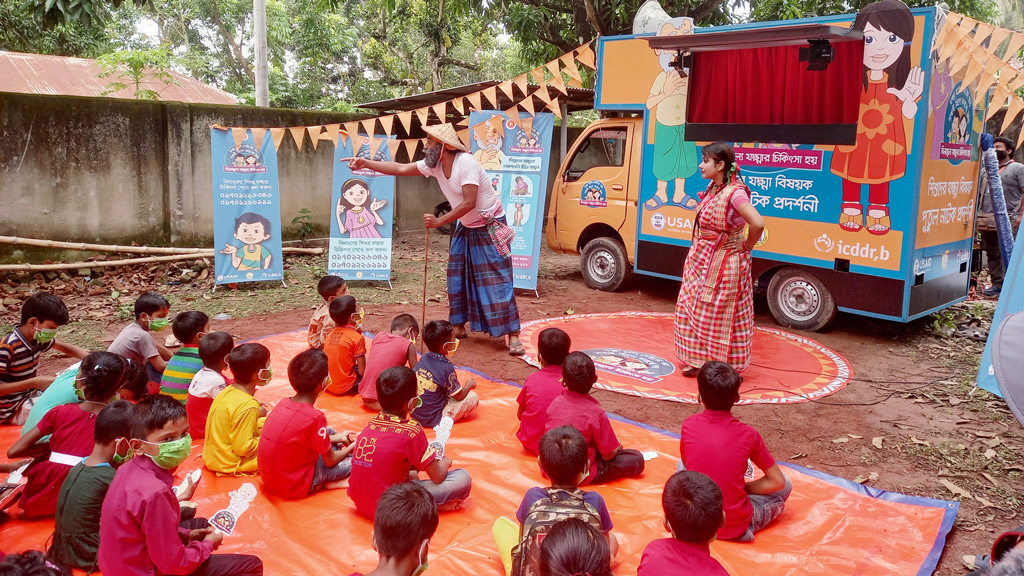 শিশুদের যক্ষ্মা নির্মূলে পুতুল নাটকে সচেতনতা