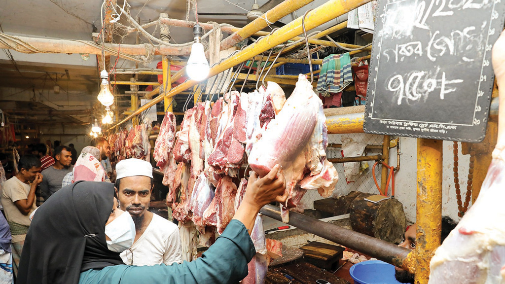 সবজিতে পাওয়া স্বস্তি মাছ-মাংসে ম্লান