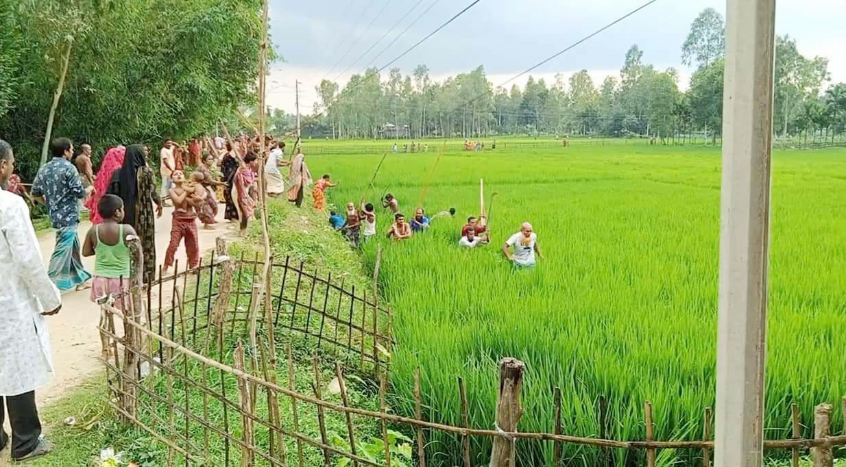 শেরপুরে খাস জমির দখল নিয়ে দ্বন্দ্বে এক ব্যক্তিকে কুপিয়ে হত্যা