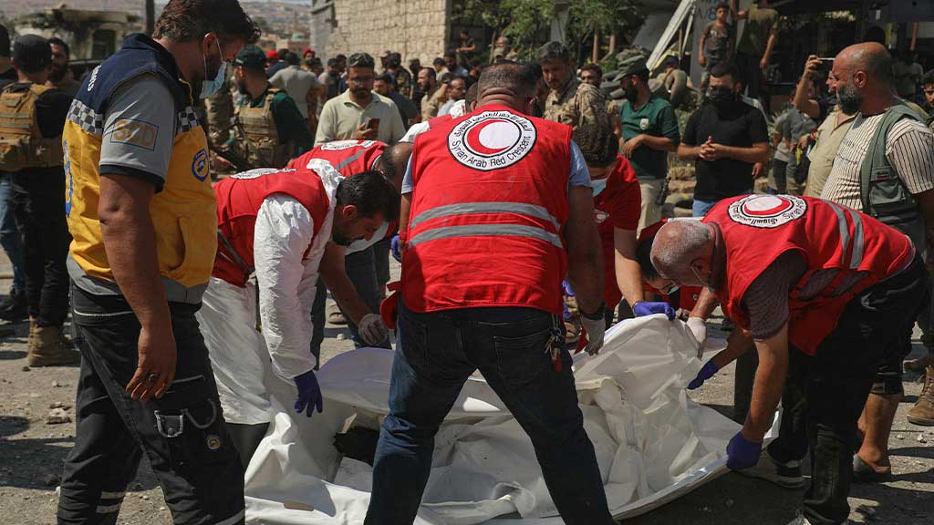সিরিয়ার উত্তর-পশ্চিমাঞ্চলে অস্ত্রাগারে বিস্ফোরণে নিহত ১৪