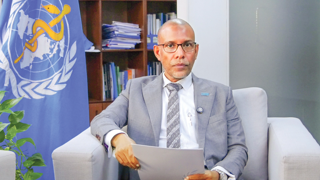 ডা. আহমেদ জামশীদ মোহামেদ। ছবি: আজকের পত্রিকা