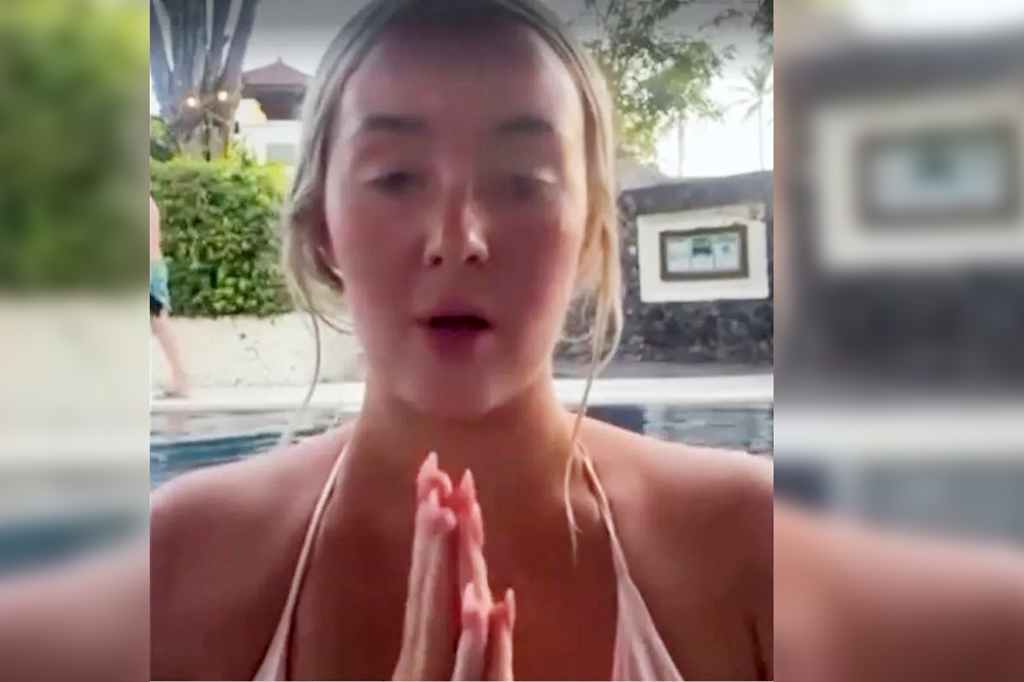 বালিতে ভাইরাল বিকিনি চুরি, ক্ষমা চাইলেন অস্ট্রেলিয়ার মডেল