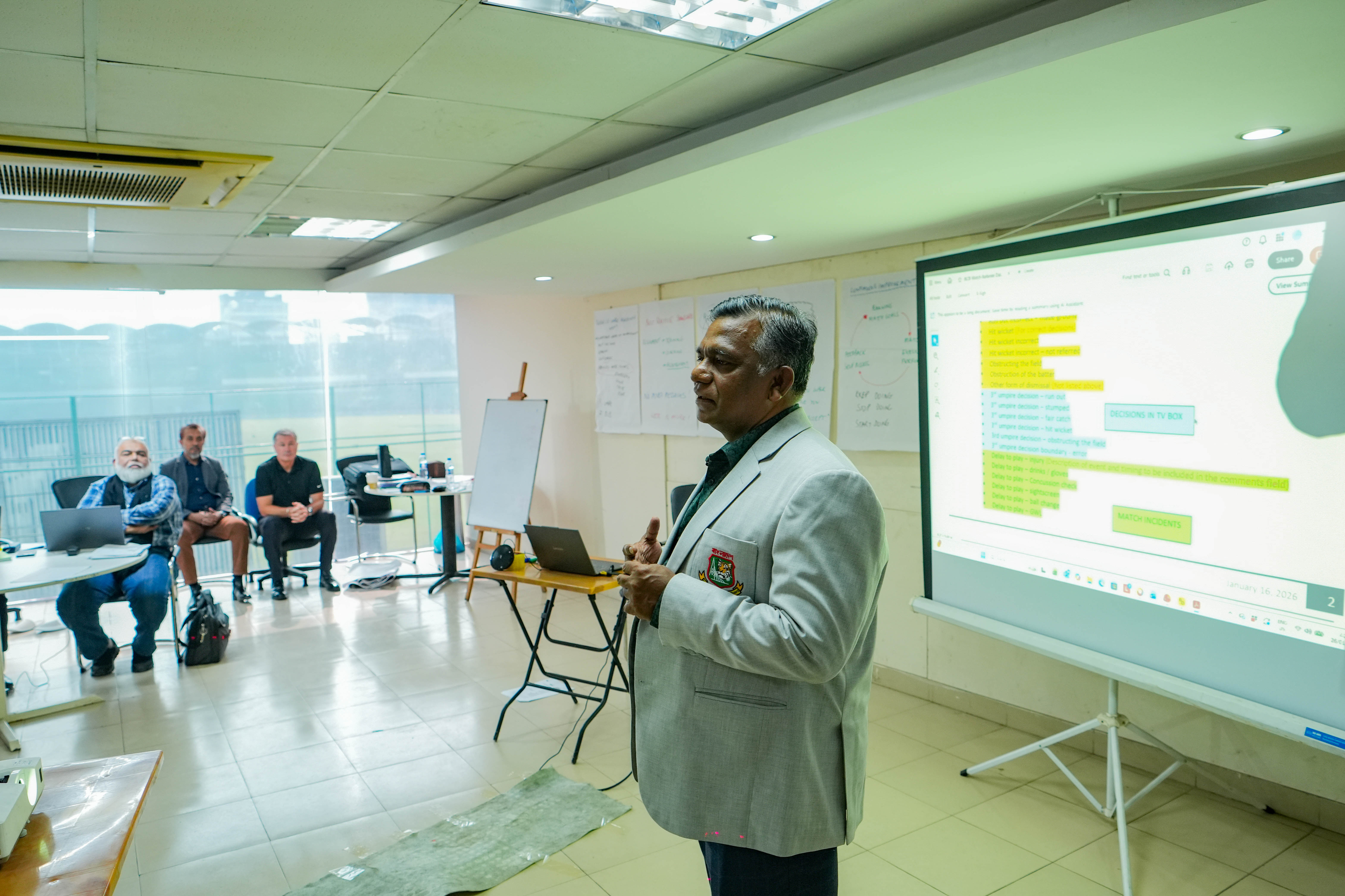 আপনার কি মনে হয় আমি দেশের বাইরে, বিসিবি সভাপতির পাল্টা প্রশ্ন