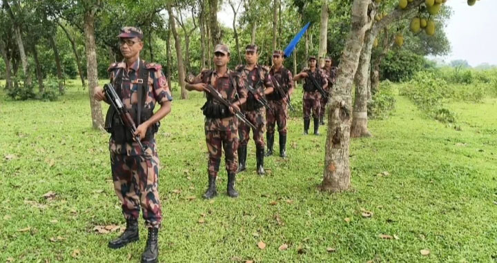 ব্রাহ্মণবাড়িয়া সীমান্তে সতর্ক অবস্থানে বিজিবি, পুশ ইন ও চোরাচালান ঠেকাতে বাড়তি নজরদারি