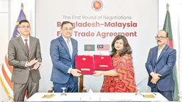 বাংলাদেশ-মালয়েশিয়া আলোচনা: মুক্ত বাণিজ্য চুক্তির পথে দুই দেশ