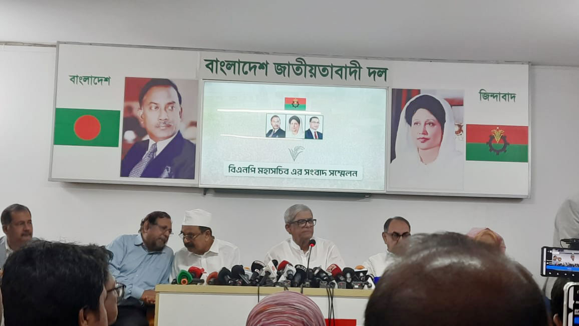 সরকারে এলে তিস্তা প্রকল্পে চীনের প্রস্তাব ইতিবাচকভাবে দেখবে বিএনপি: মির্জা ফখরুল