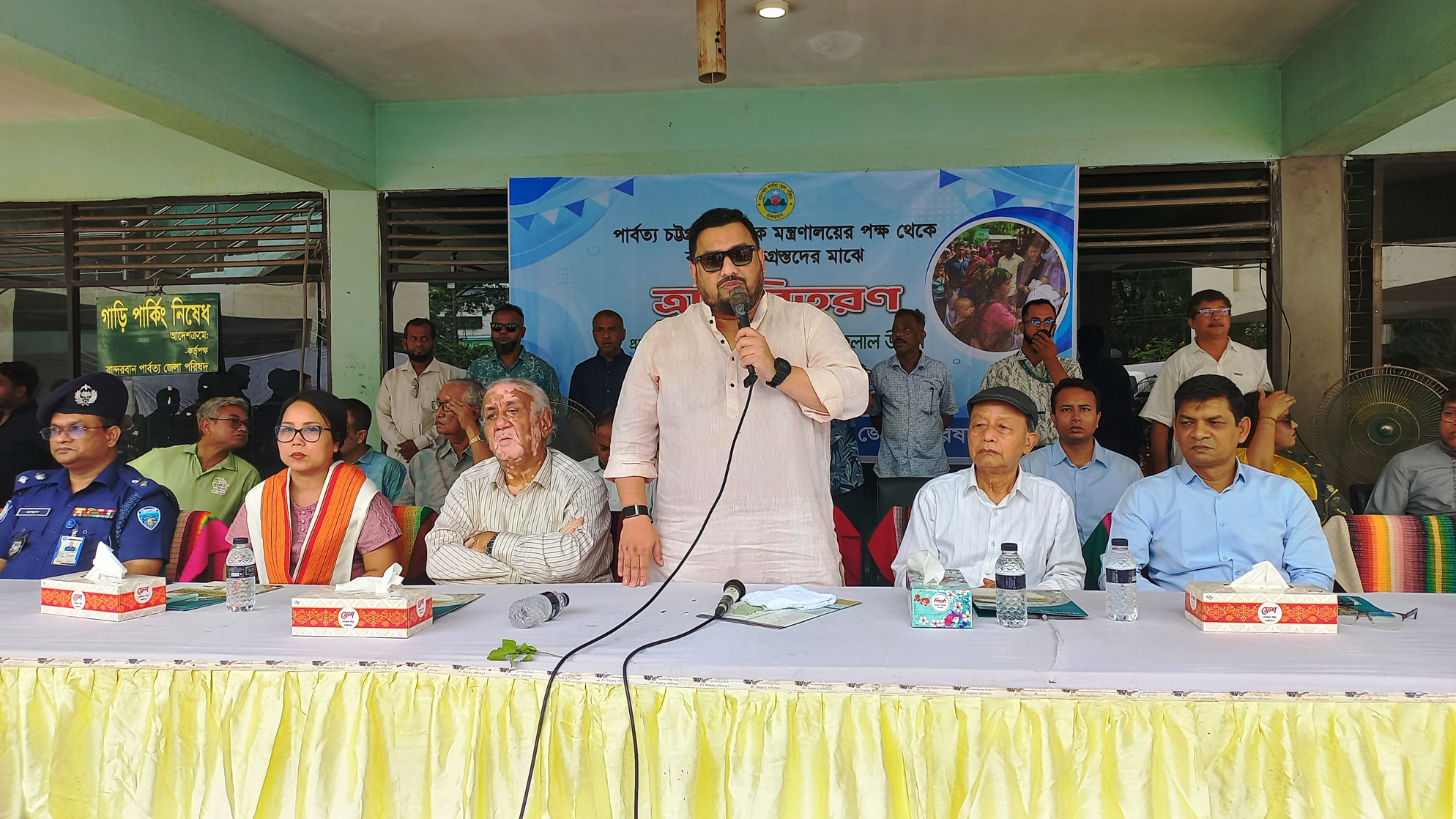 বন্যায় ক্ষতিগ্রস্তদের তালিকা প্রস্তুত করে পুনর্বাসন করা হবে: পার্বত্য প্রতিমন্ত্রী