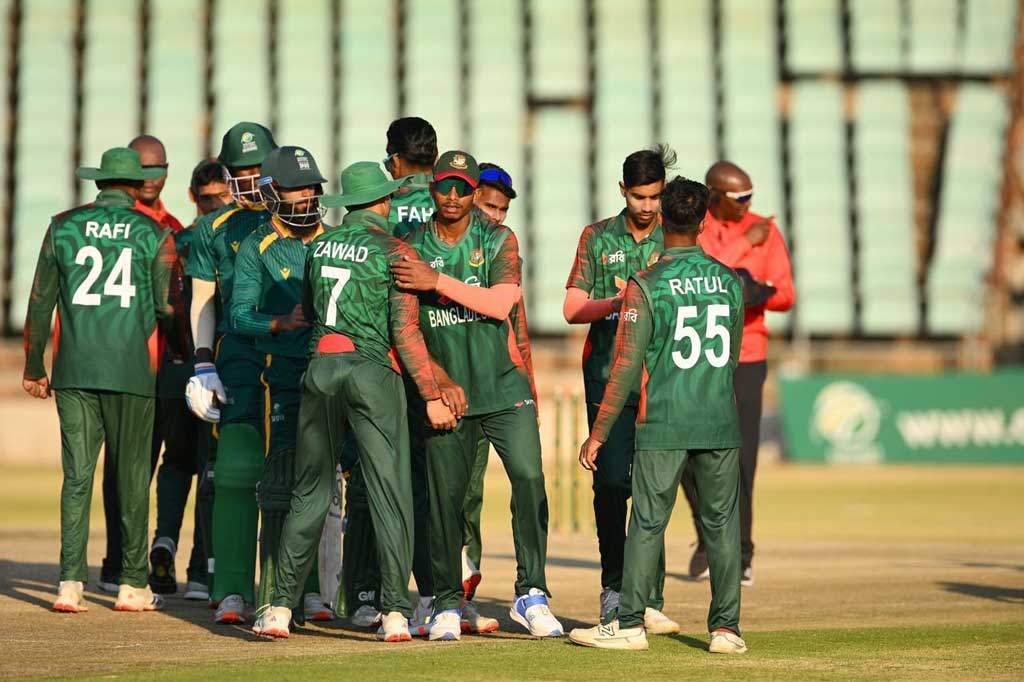 বড় জয়ে দক্ষিণ আফ্রিকা সফর শুরু বাংলাদেশ যুবাদের