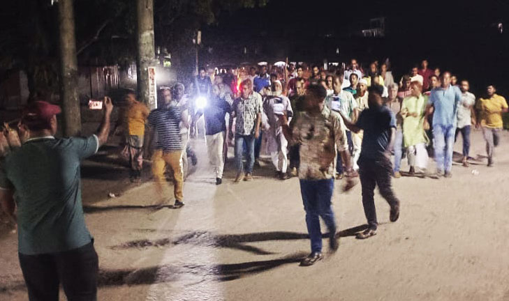 বরিশালে প্রতিপক্ষের মারধরে কৃষক দল নেতা নিহত, প্রতিবাদে বিক্ষোভ