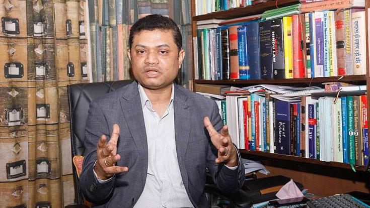 ব্যারিস্টার জ্যোর্তিময় বড়ুয়া। ছবি: সংগৃহীত