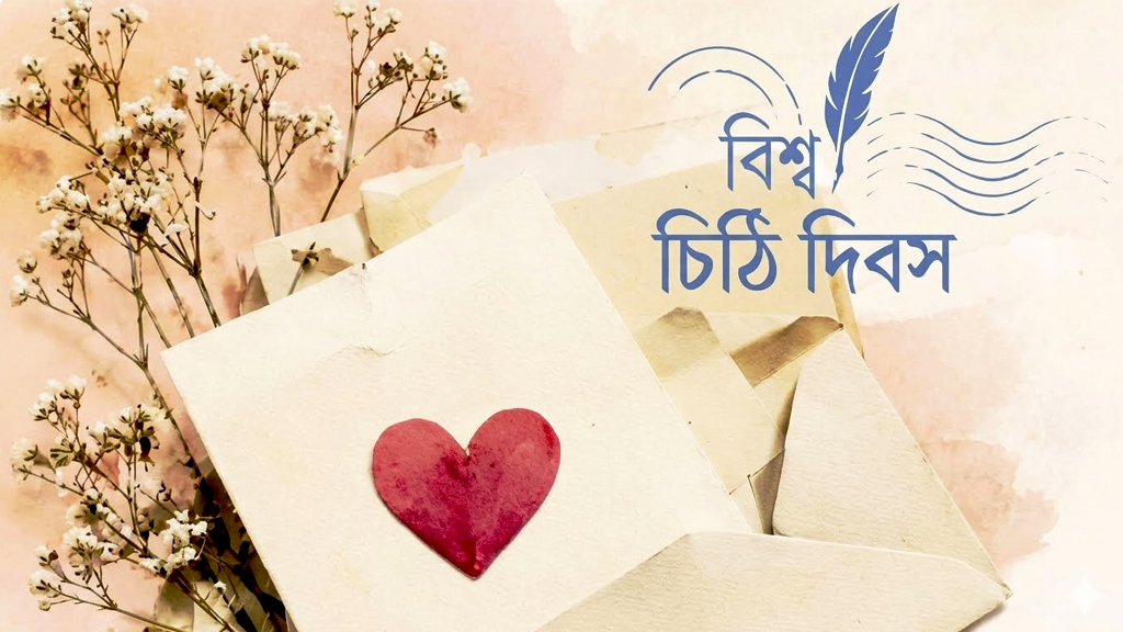 বিশ্ব চিঠি দিবস: যে কথা চিঠিতেই বলা যায়