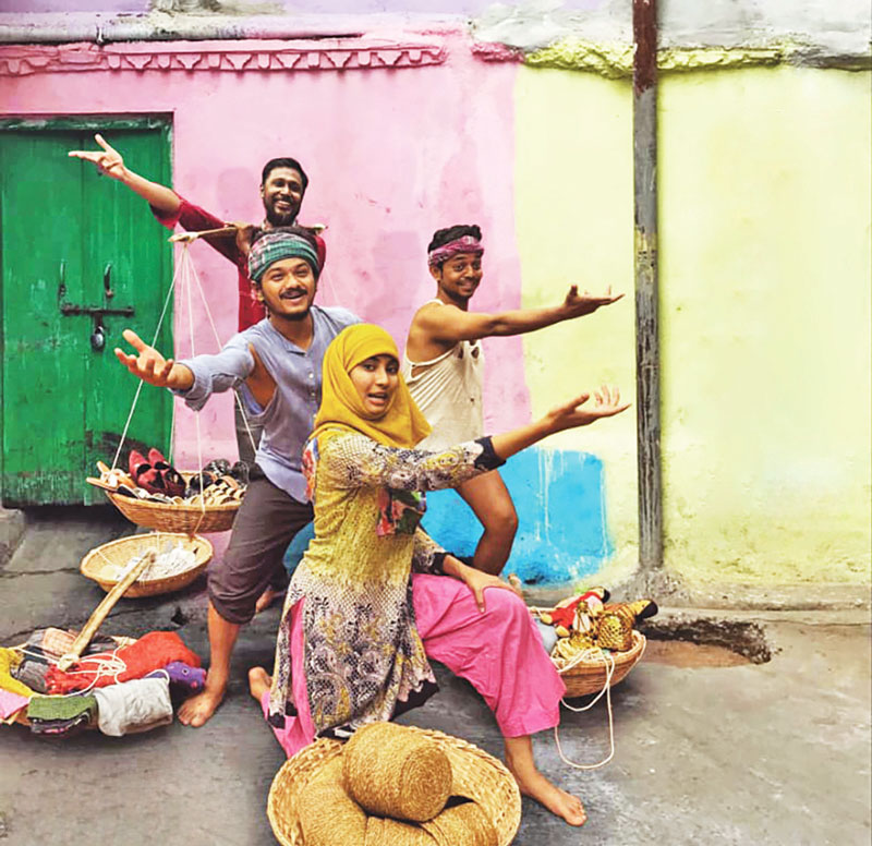 ‘সং অব হকারস’ নাটকের পোস্টার