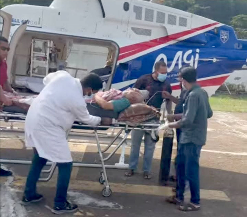 গুলিবিদ্ধ বিএনপির প্রার্থী এরশাদ উল্লাহকে ঢাকায় স্থানান্তর